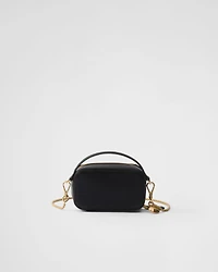 Saffiano leather mini-pouch