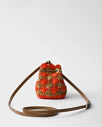 Crochet mini pouch