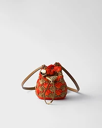 Crochet mini pouch
