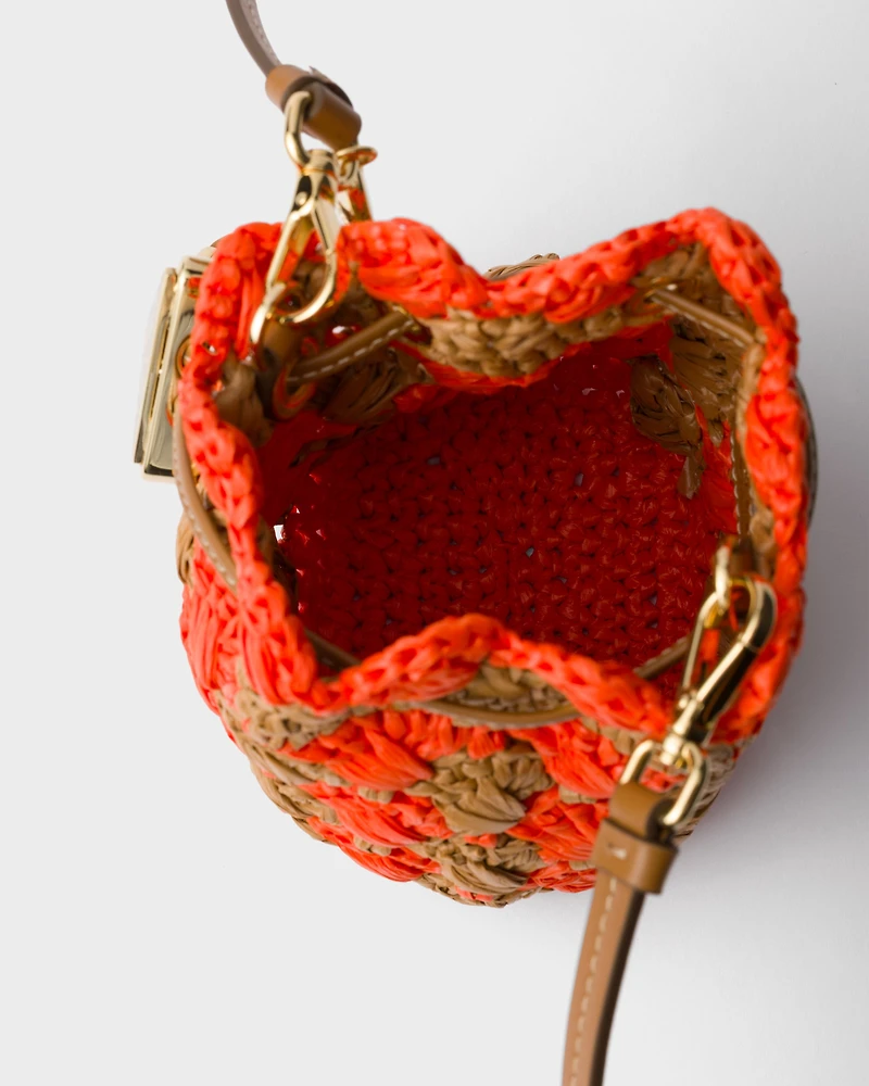 Crochet mini pouch