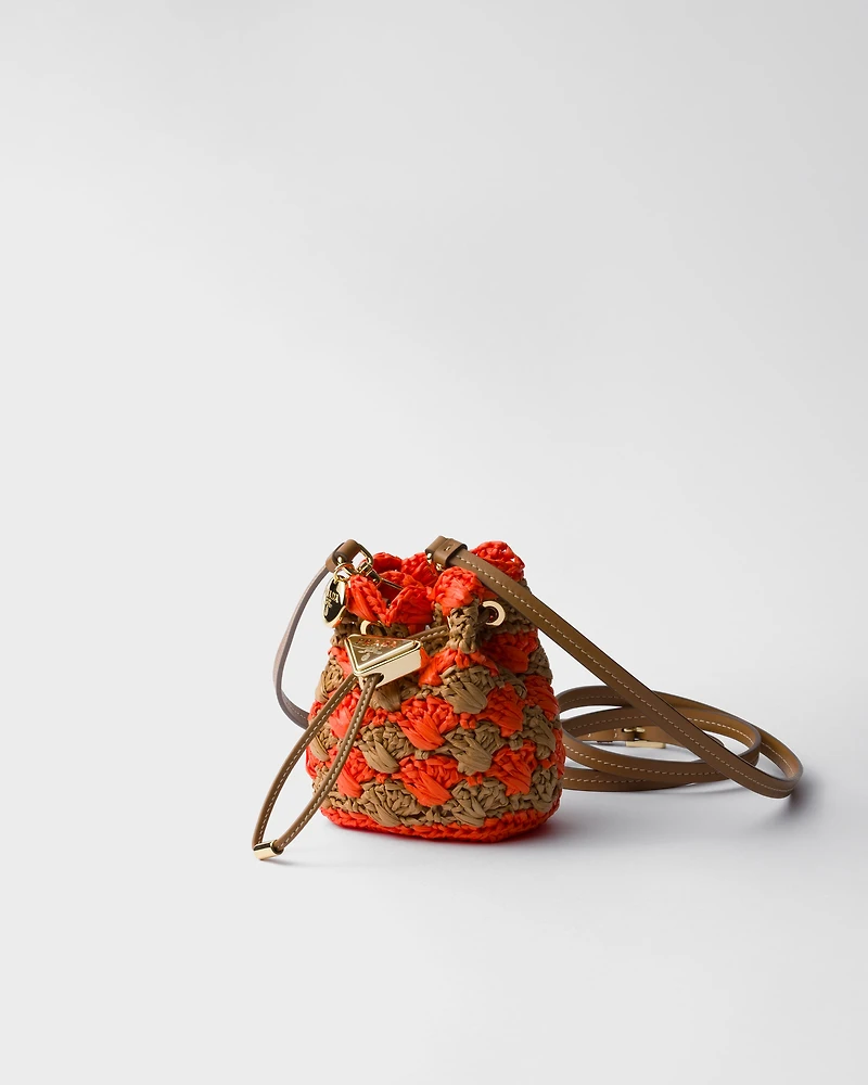 Crochet mini pouch