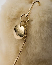 Sheepskin mini pouch