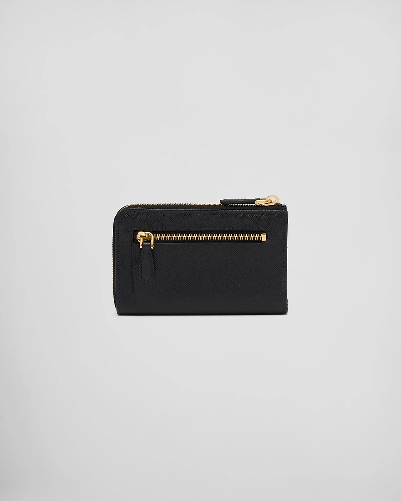 Saffiano Leather Keychain