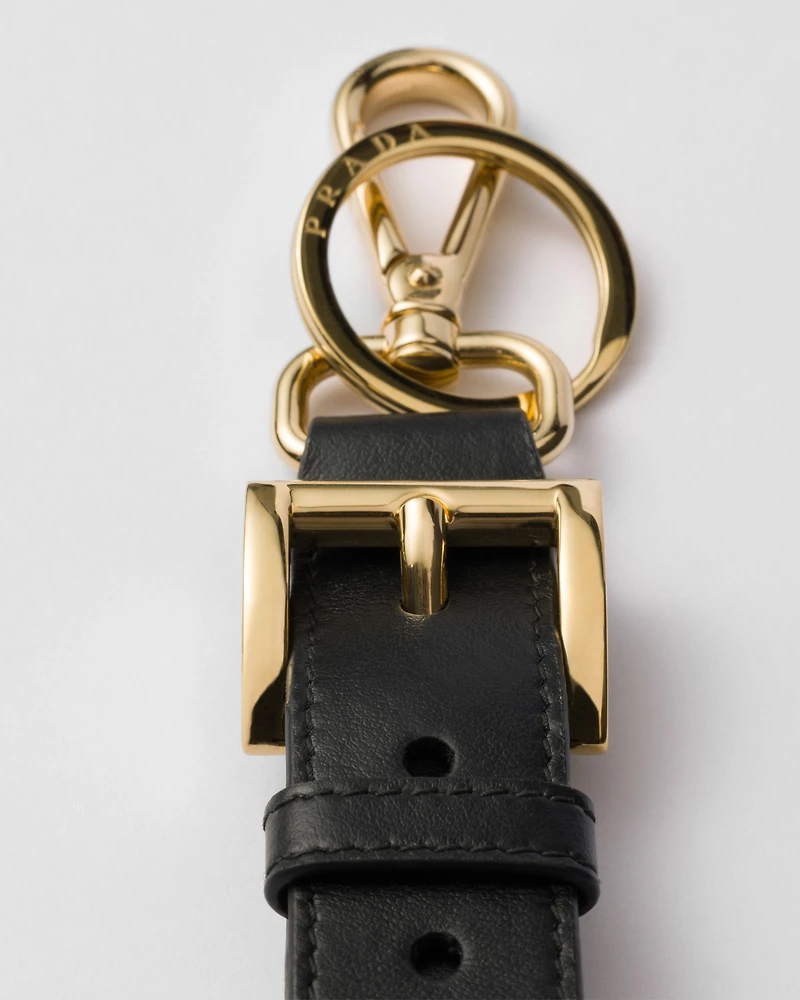 Leather key ring