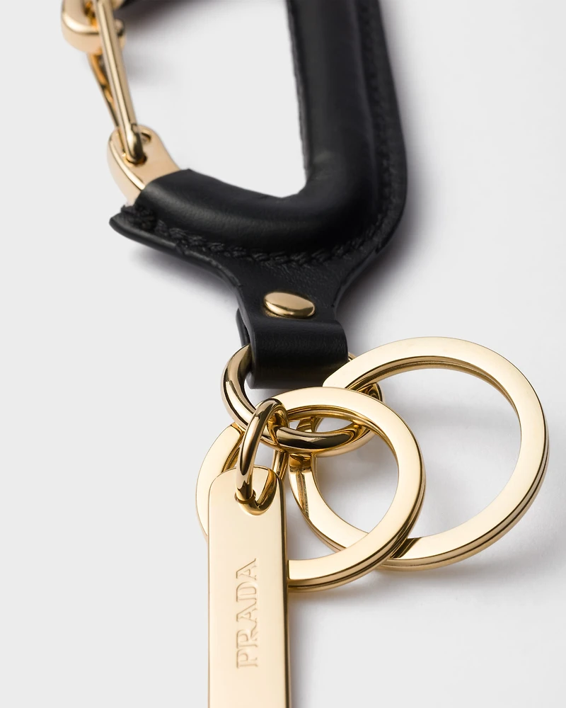 Leather key ring