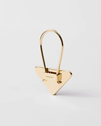 Enameled metal key ring