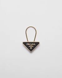 Enameled metal key ring
