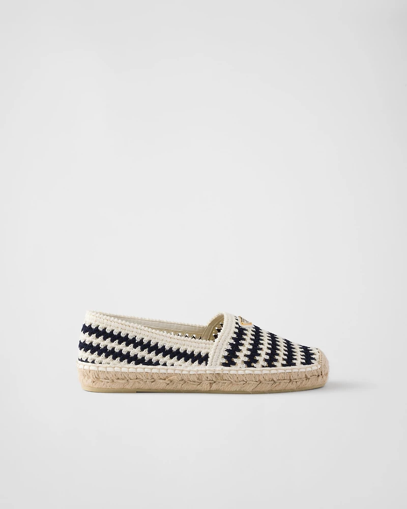 Crochet espadrilles
