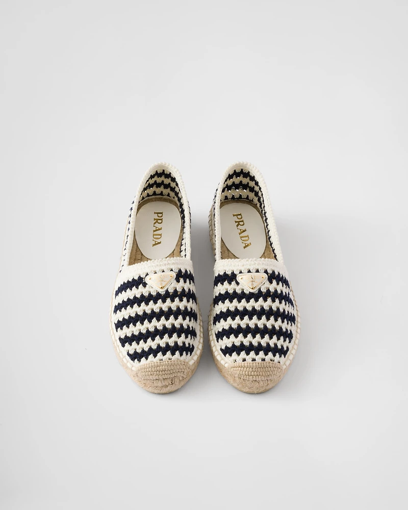 Crochet espadrilles