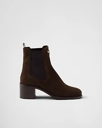 Suede booties
