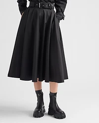 Monolith brushed leather booties