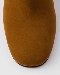 Suede booties