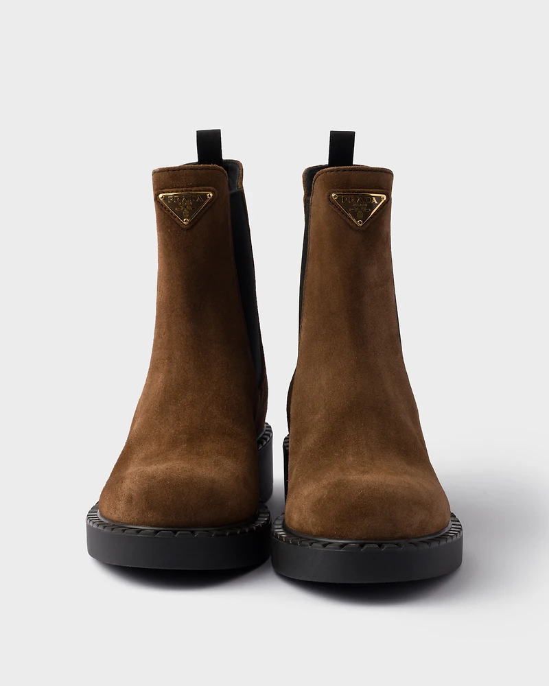 Suede Chelsea boots