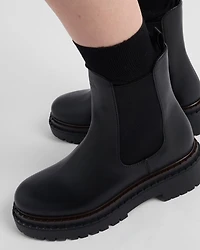 Leather Chelsea boots