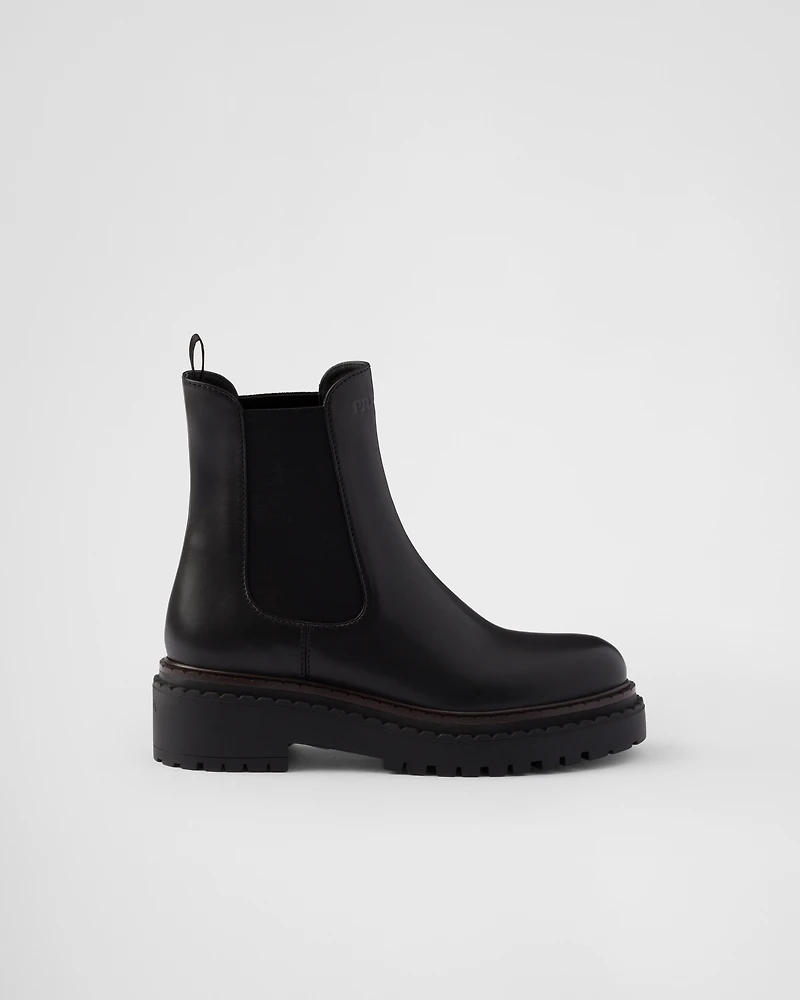 Leather Chelsea boots