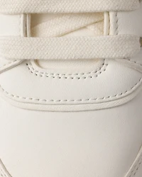 Nappa leather sneakers