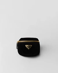 Velvet mini-pouch
