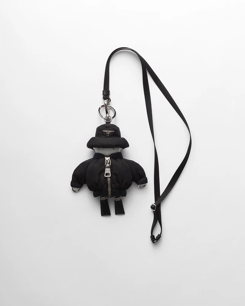 Soft Robot Re-Nylon bag charm with shoulder strap