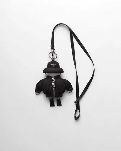Soft Robot Re-Nylon bag charm with shoulder strap