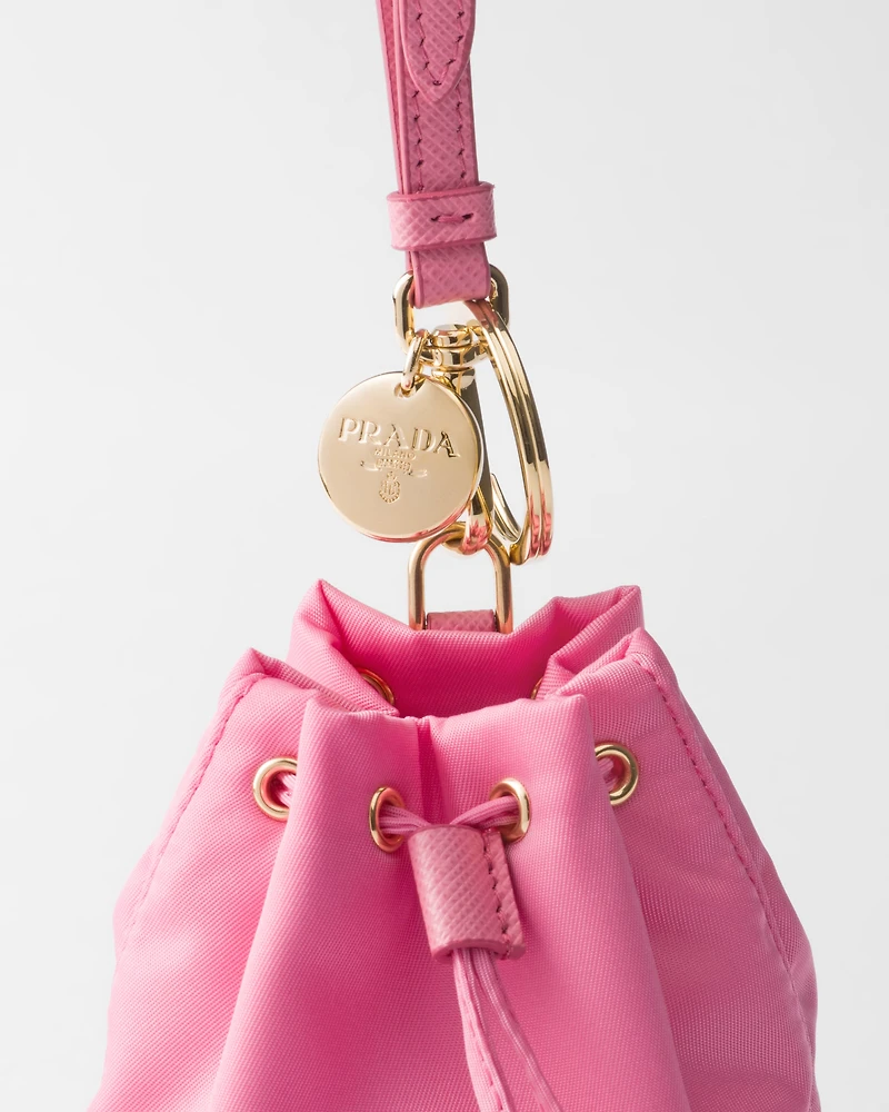Mini Icon Re-Nylon bag charm