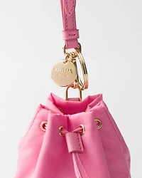 Mini Icon Re-Nylon bag charm
