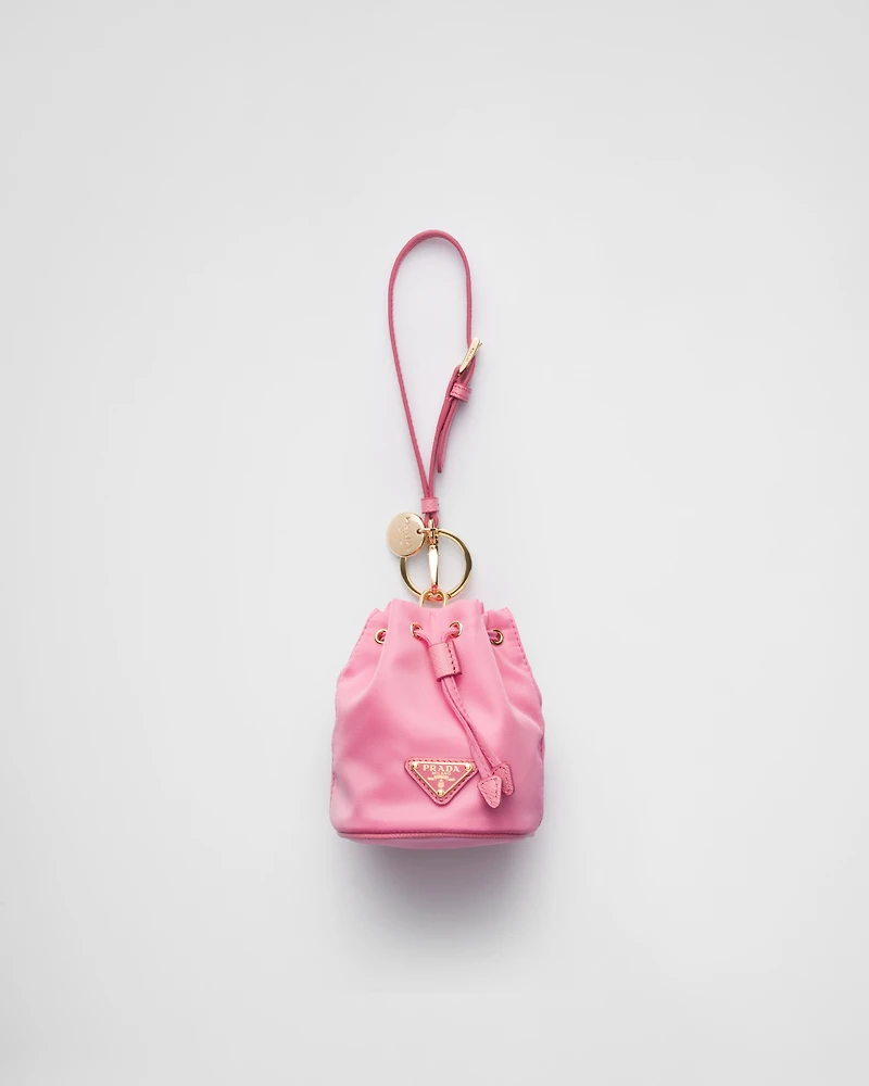 Mini Icon Re-Nylon bag charm