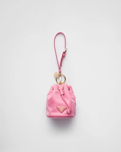 Mini Icon Re-Nylon bag charm