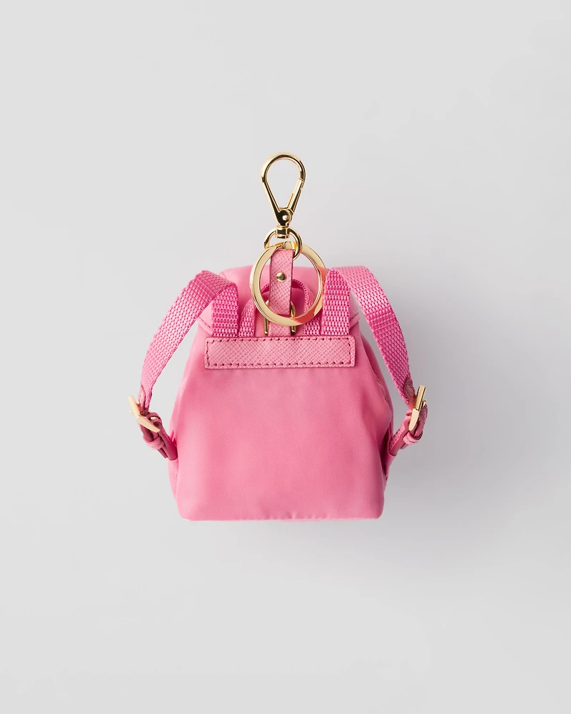Mini Icon Re-Nylon bag charm