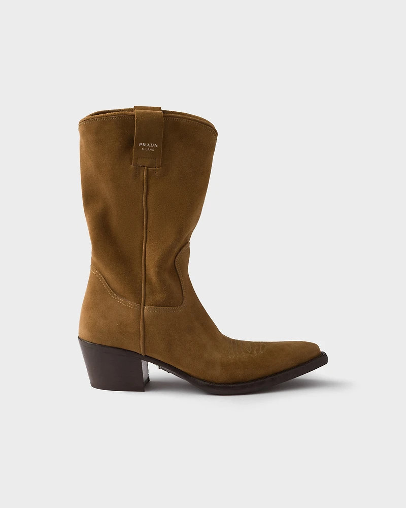 Suede boots