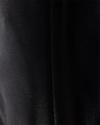 Monolith stretch nappa leather booties