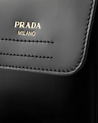 Brushed leather boots with pouch