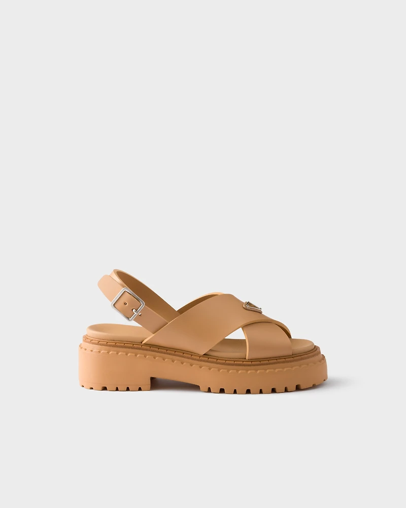 Rubber sandals