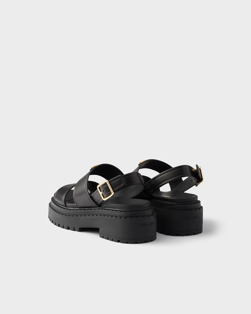 Leather sandals