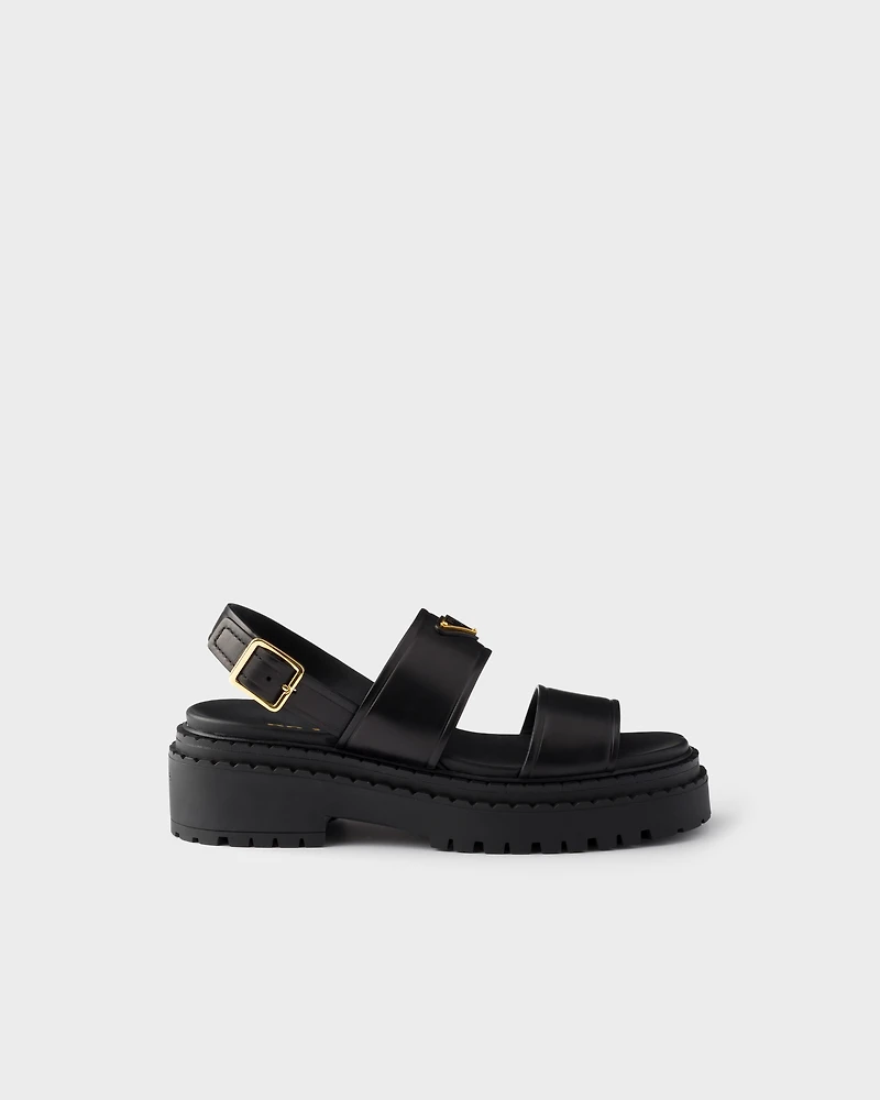Leather sandals