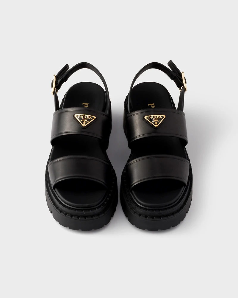 Leather sandals