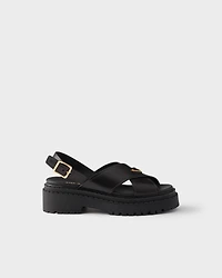 Leather sandals