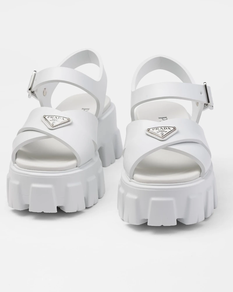 Monolith rubber sandals