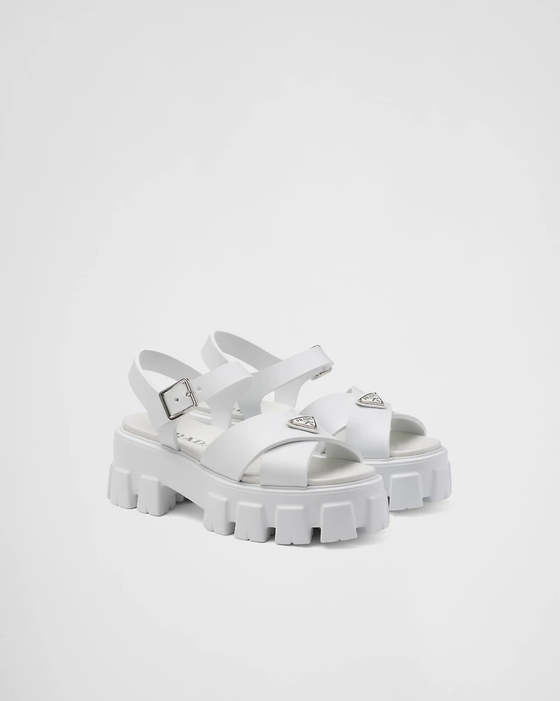 Monolith rubber sandals