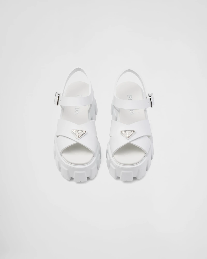 Monolith rubber sandals