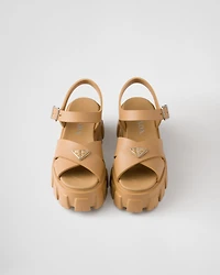 Monolith rubber sandals