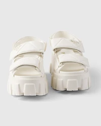 Monolith nappa leather sandals