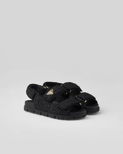 Crochet sandals