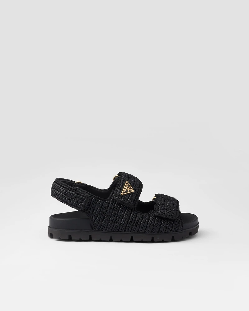 Crochet sandals