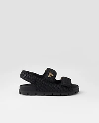 Crochet sandals