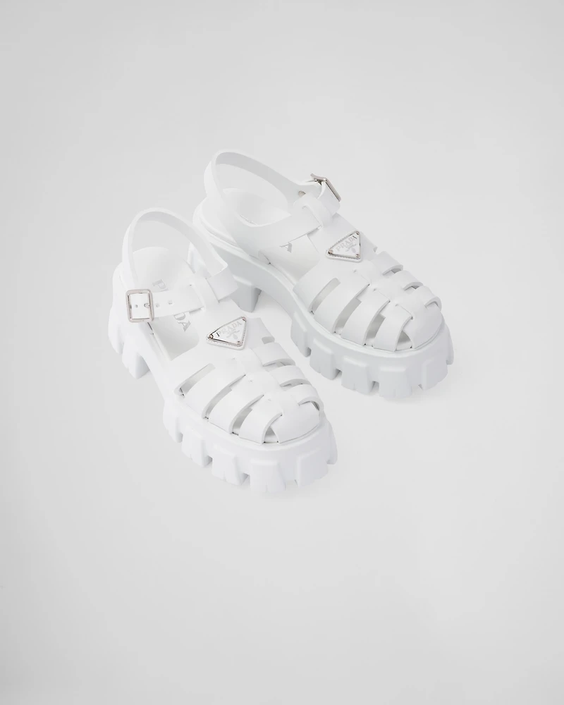 Rubber Monolith sandals