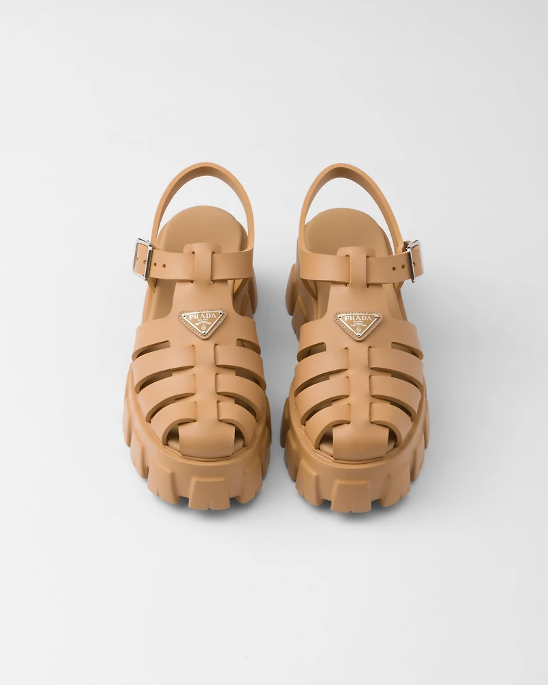Rubber Monolith sandals