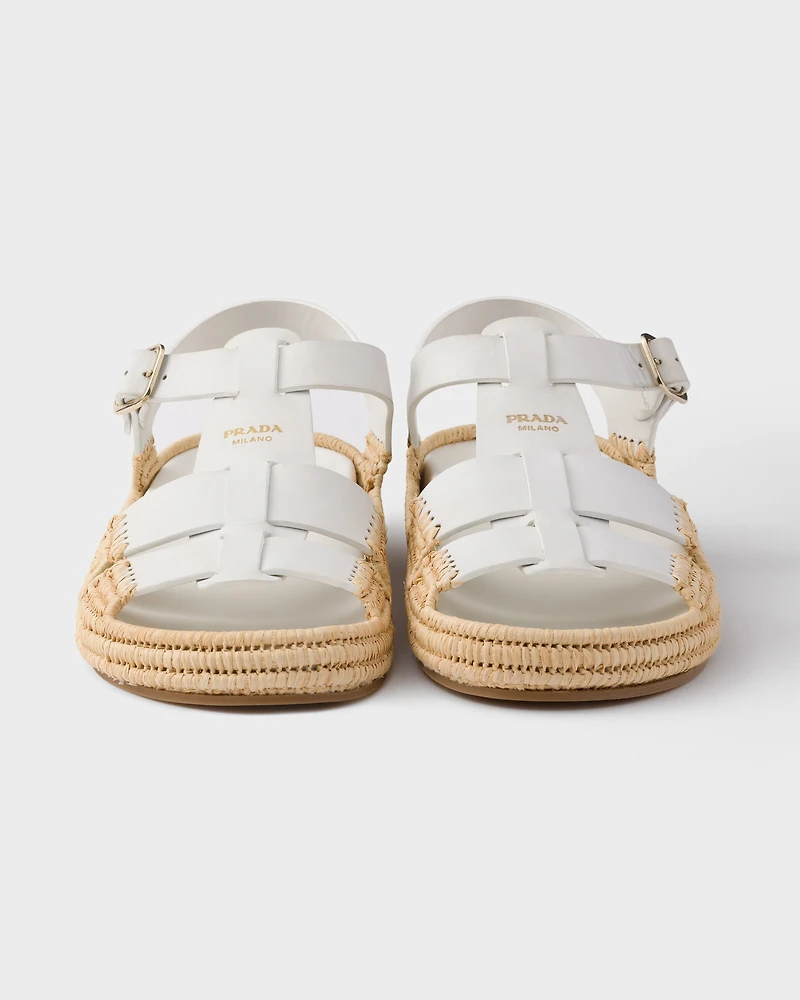 Leather sandals