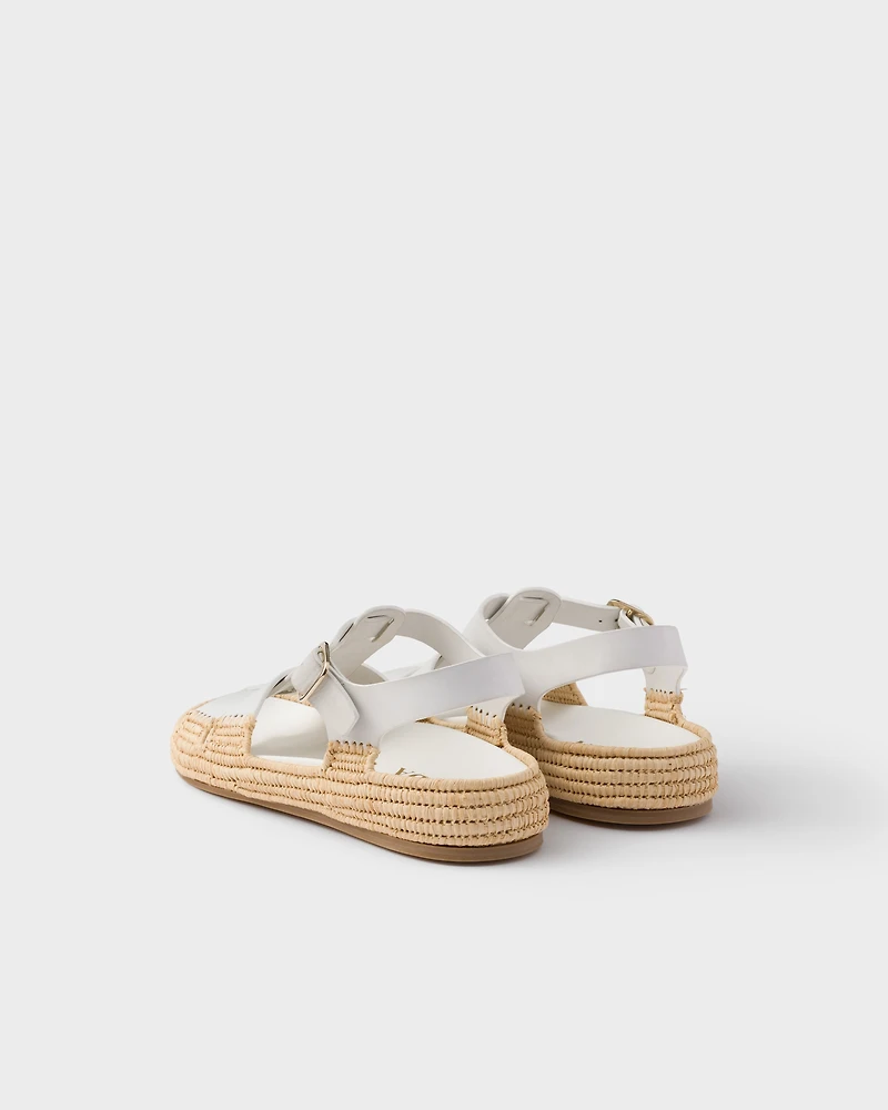 Leather sandals
