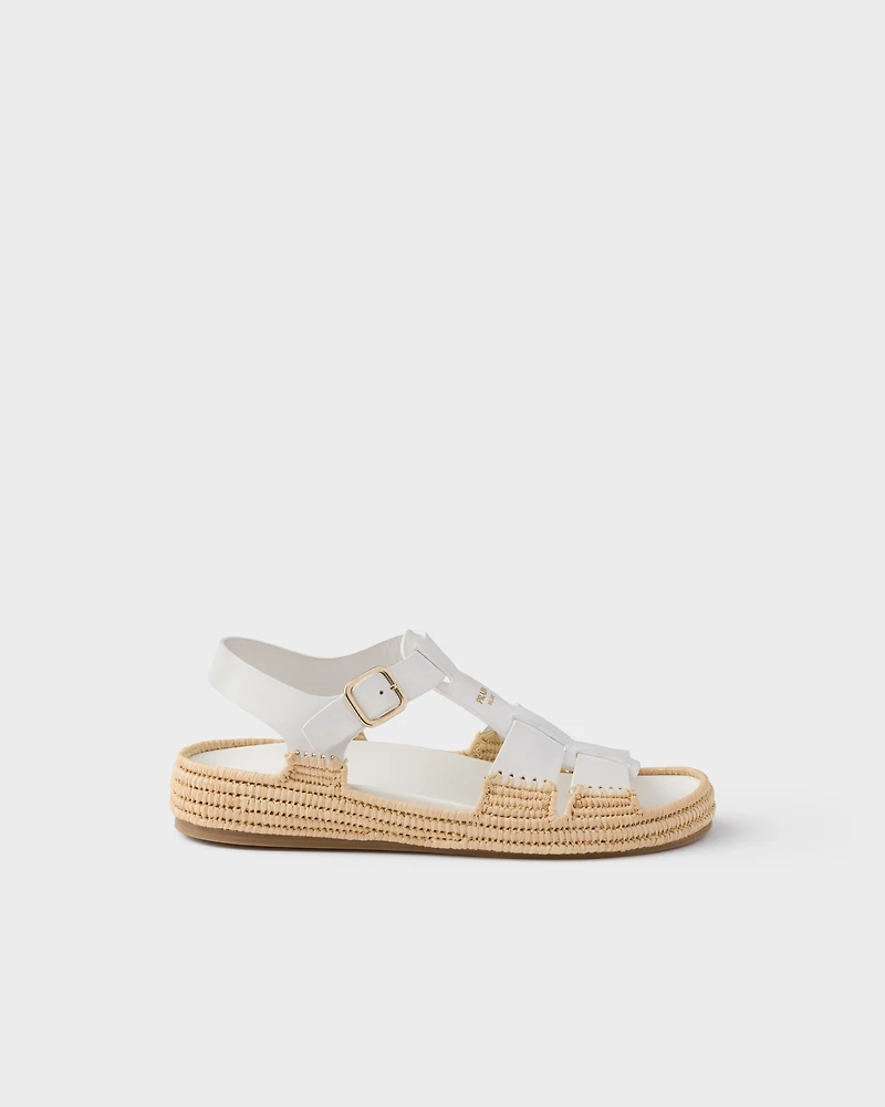 Leather sandals