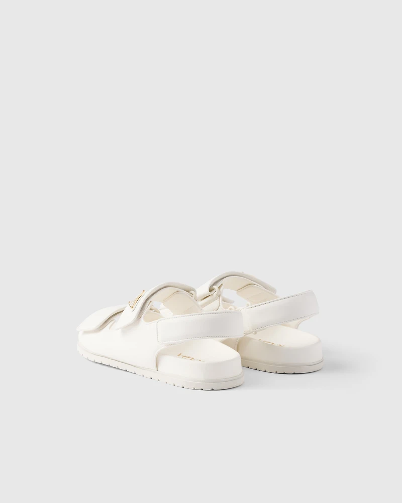 Nappa leather sandals